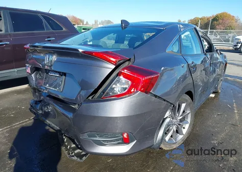 2020 Honda Civic Ex-L z USA, uszkodzony, nr VIN 19XFC1F7XLE003527